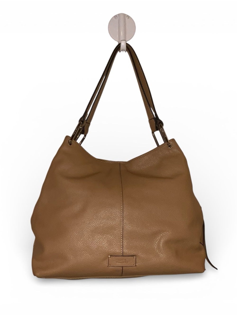 Vince Camuto Leather Shoulder Hobo Bag - Picture 3 of 15